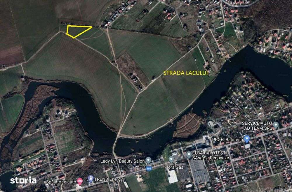 BALOTESTI  Teren 10,000 MP Strada Lacului - Imagine principală: 3/7