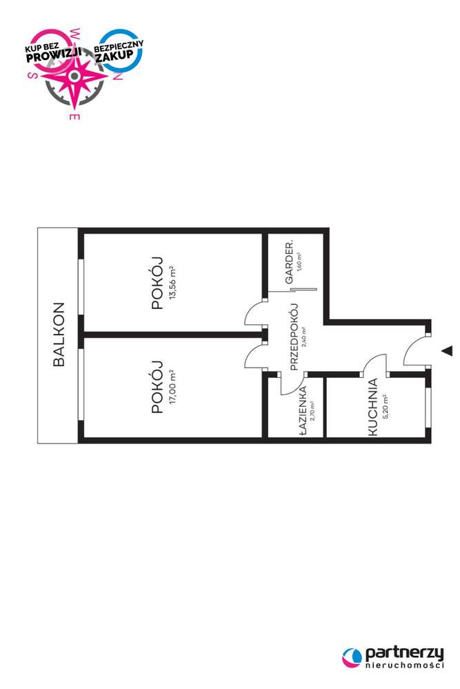 2 pokoje - gotowe do wprowadzenia - Pełny obrazek: 5/15