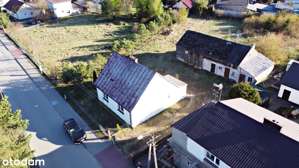 Duża działka z domem i nowymi WZ 400 m od jeziora!-4