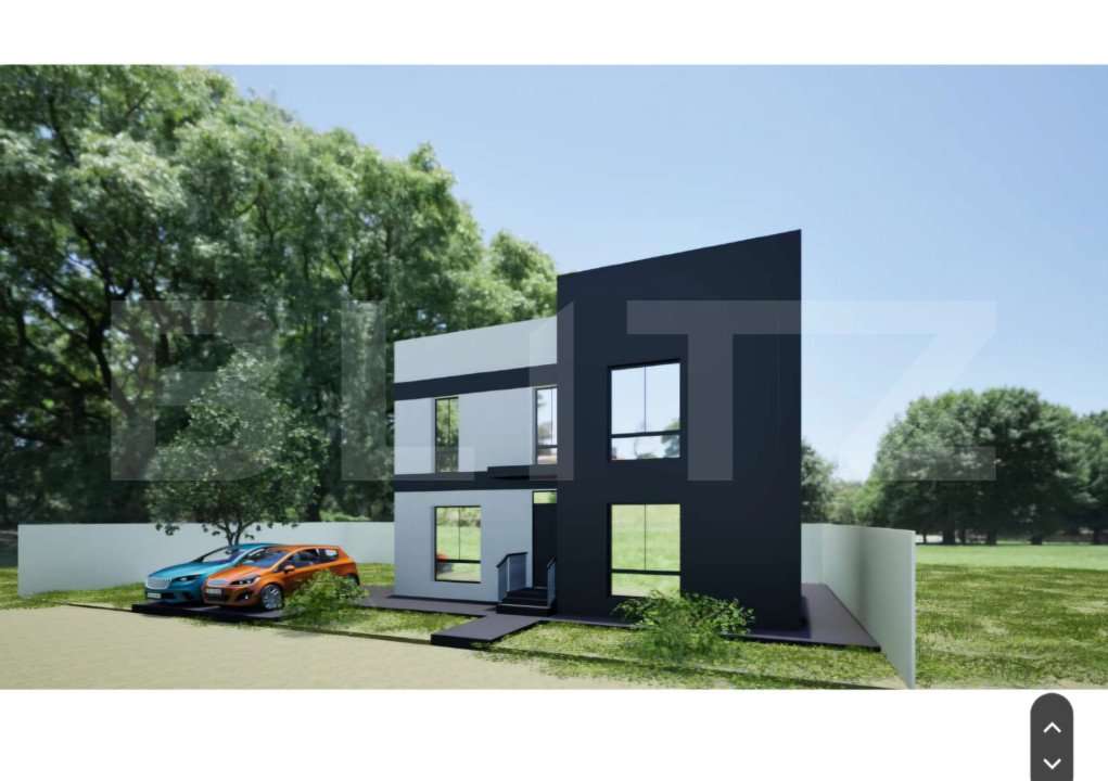 Casa moderna individuala, 4 camere, 112 mp,  zona Casa Noastra - Imagine principală: 5/6