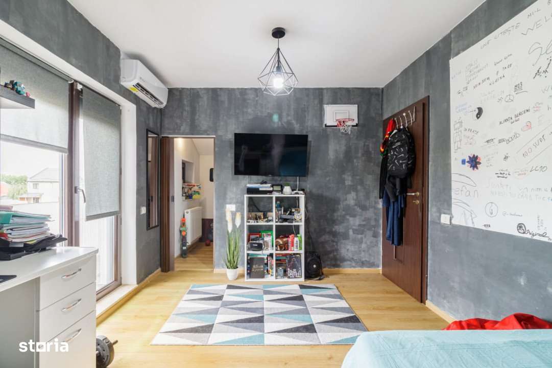 Casa individuala P+M, 5 camere, teren 439 mp – complet utilata, gata - Imagine principală: 5/14