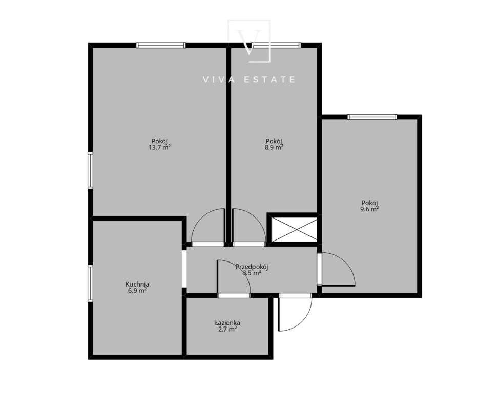 Rozkładowe 3 pokoje w zielonej okolicy-10