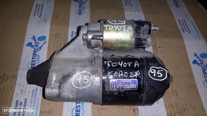 Motor De Arranque 28100 10030 128000 1621 TOYOTA STARLET 1986 1.0 I TOYOTA COROLLA XL 1989 1.3 I - 1