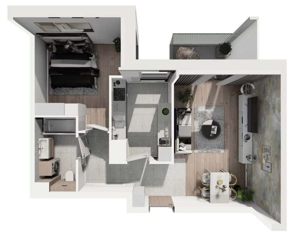 Klimatyczne Jeżyce, 2 pokoje, blisko centrum-5