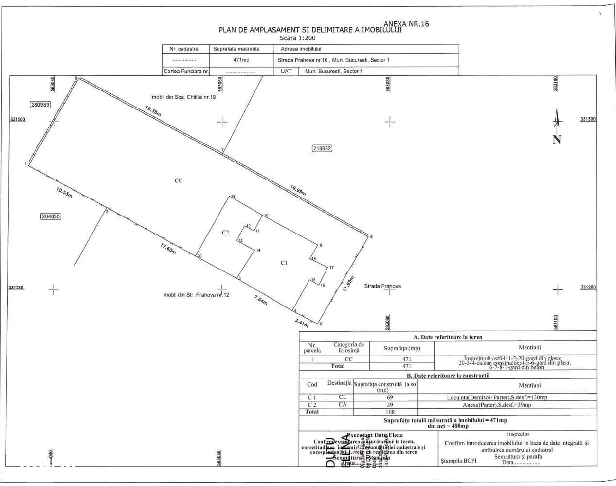 Teren cu casa demolabila Bucurestii Noi Strada Prahova - Imagine principală: 2/4