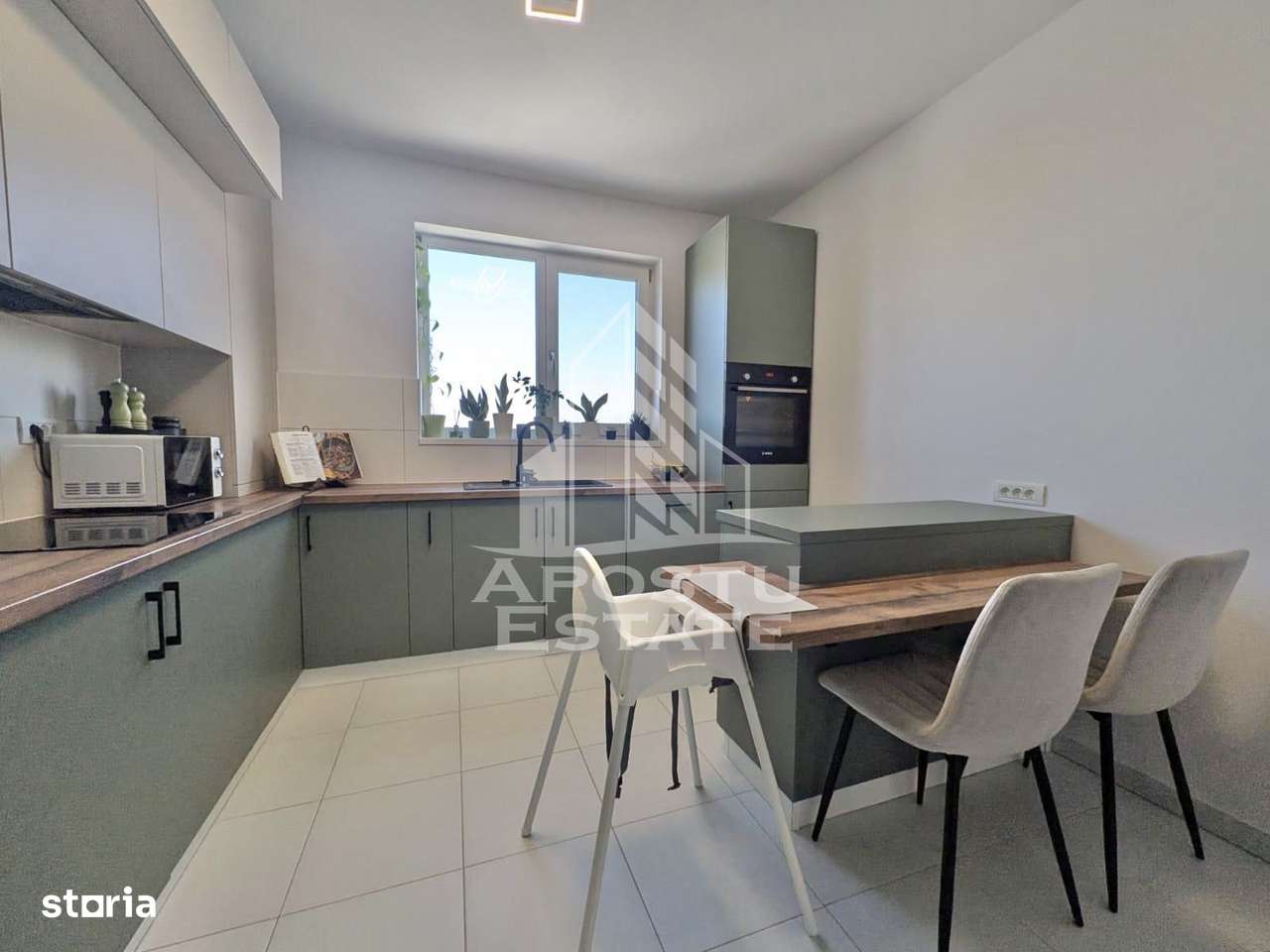 Duplex cu 4 camere si 2 bai complet mobilat si utilat in Giroc. - Imagine principală: 4/14