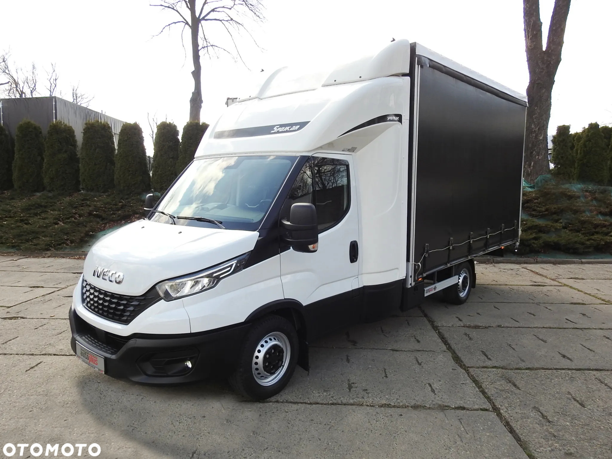 Iveco DAILY 35S18 PLANDEKA 8 PALET WEBASTO KLIMATYZACJA TEMPOMAT LEDY 180KM [ 390493 ] - 2