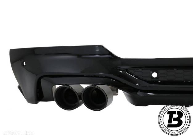 Difuzor Bara Spate cu Ornamente compatibil cu BMW X4 G02 X4M Design - 3
