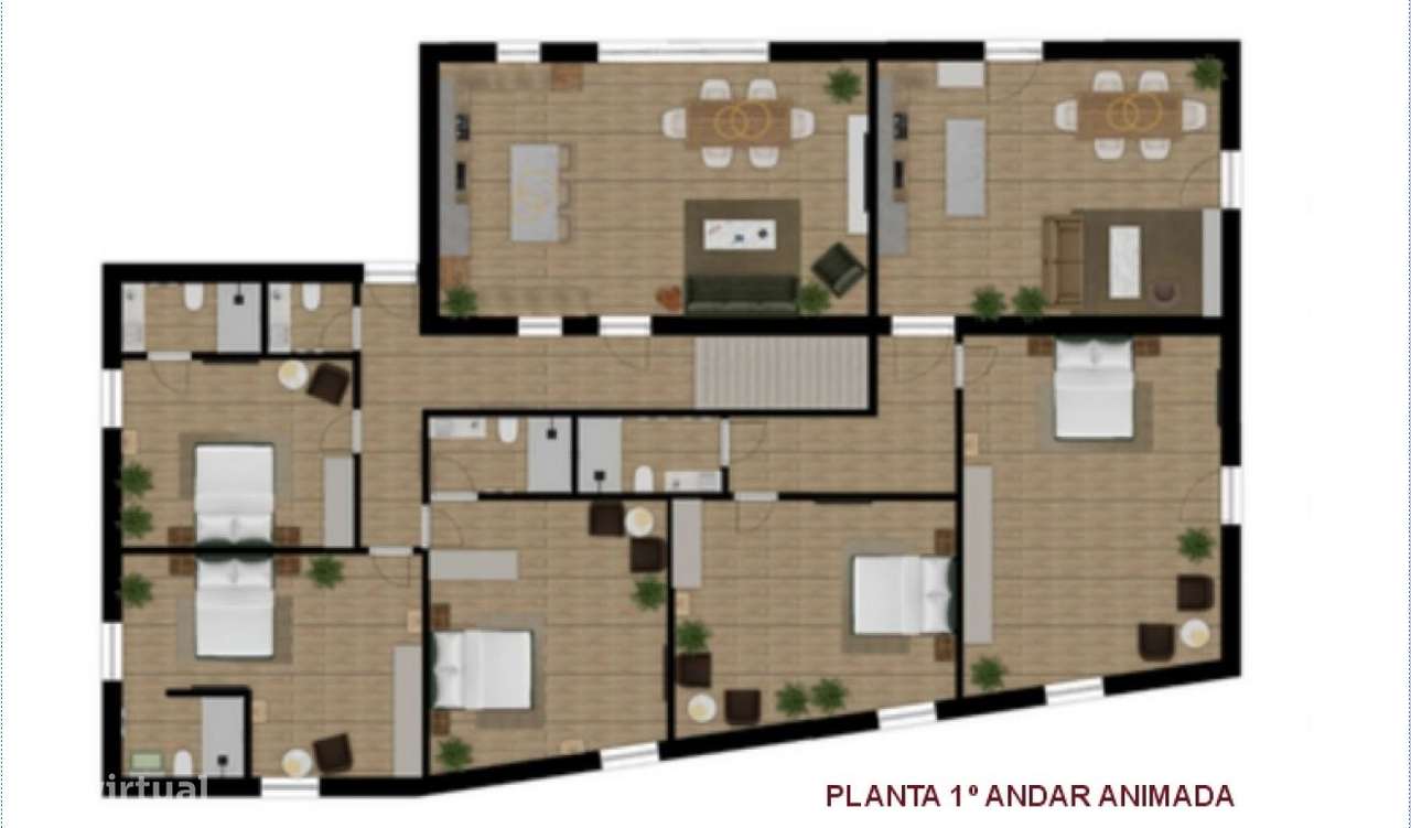 Casa Rústica T7 - Grande imagem: 3/33