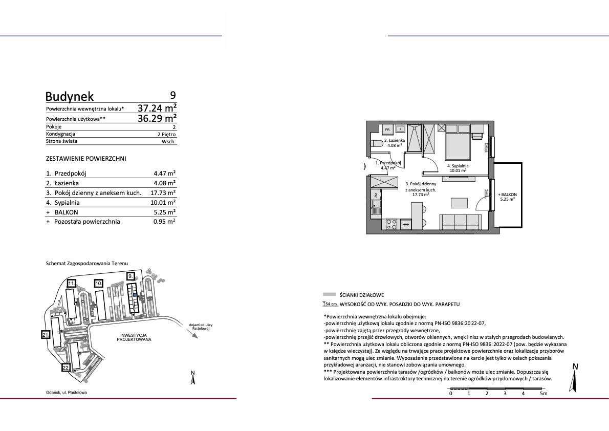 Gotowe | 37,24 m² | Osiedle Pastelowe-1