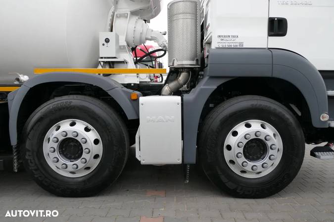 MAN TGS 32.420 / 8x4 / PEAR 9 mc / BETONIERĂ PUTZMEISTER / EURO 6 / - 19