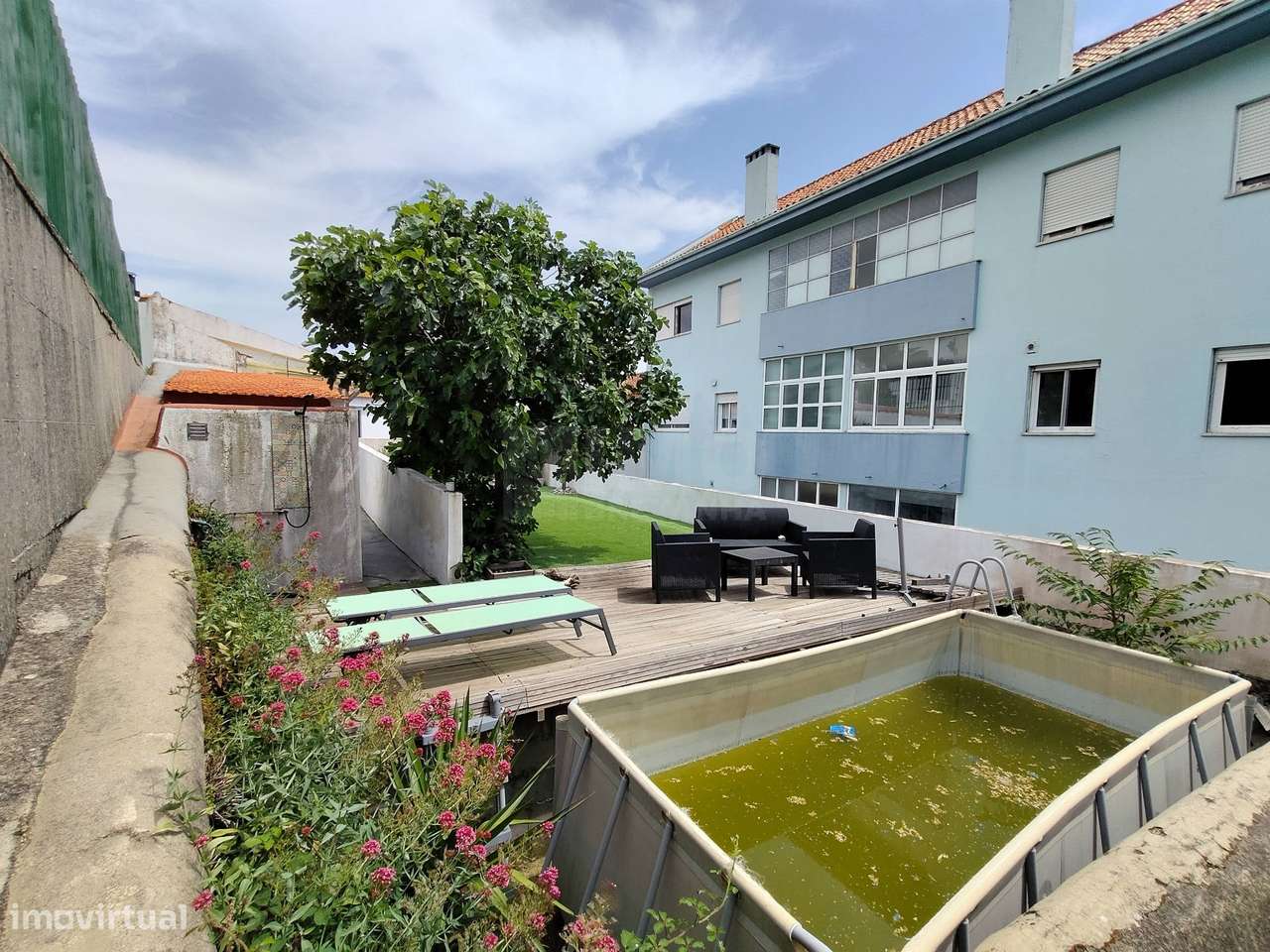 Moradia T1 Duplex Renovada c/ Quintal / Jardim / Piscina-45