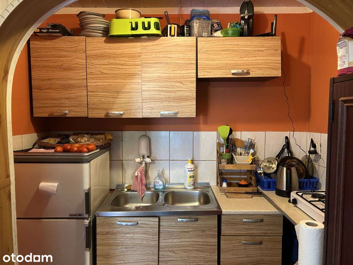 Działka Rod z murowanym domkiem i wędzarnią-4