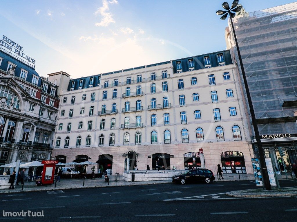 Apartamento T1 com vista para a Praça dos Restauradores