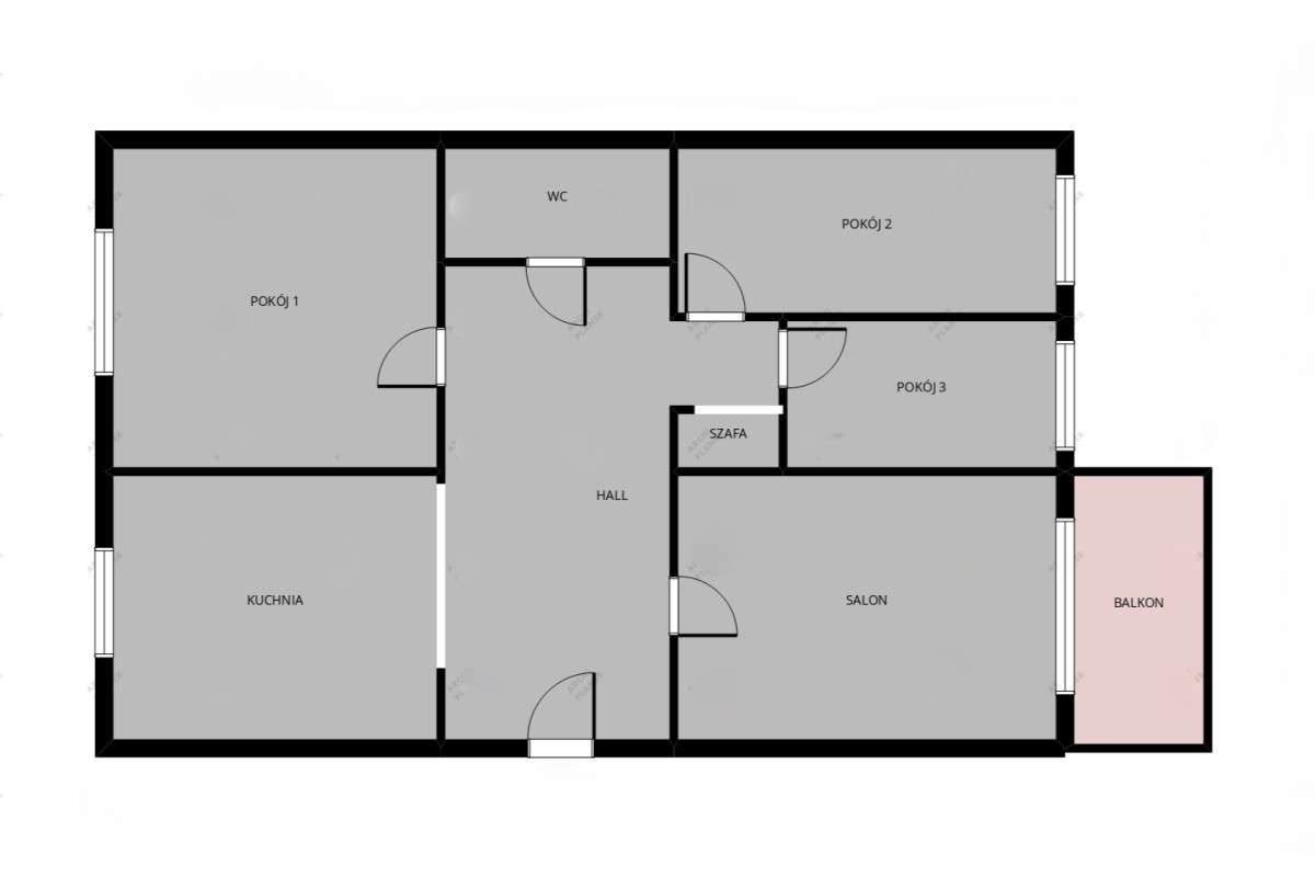 Starobojarska 72 m2, 4 pokoje, 1 piętro, parking-13