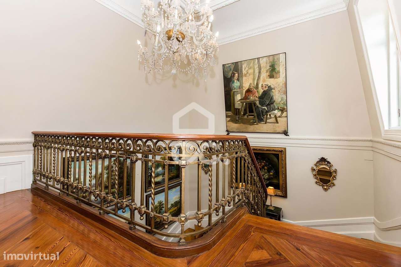 Palacete de inspiração neoclássica francesa com jardim botânico de Jea-24