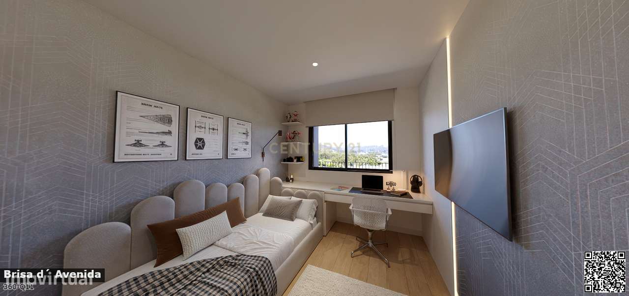 Brisa D´Avenida Residences | T3 NOVO | VARANDA | 2 lugares de parqueam-6