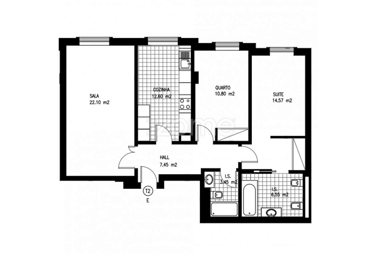 Apartamento T2 Urbanização Neudel-17