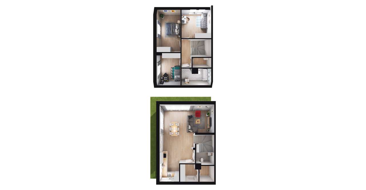 4-pokojowy dom 102m2 Bez Prowizji - Pełny obrazek: 4/9