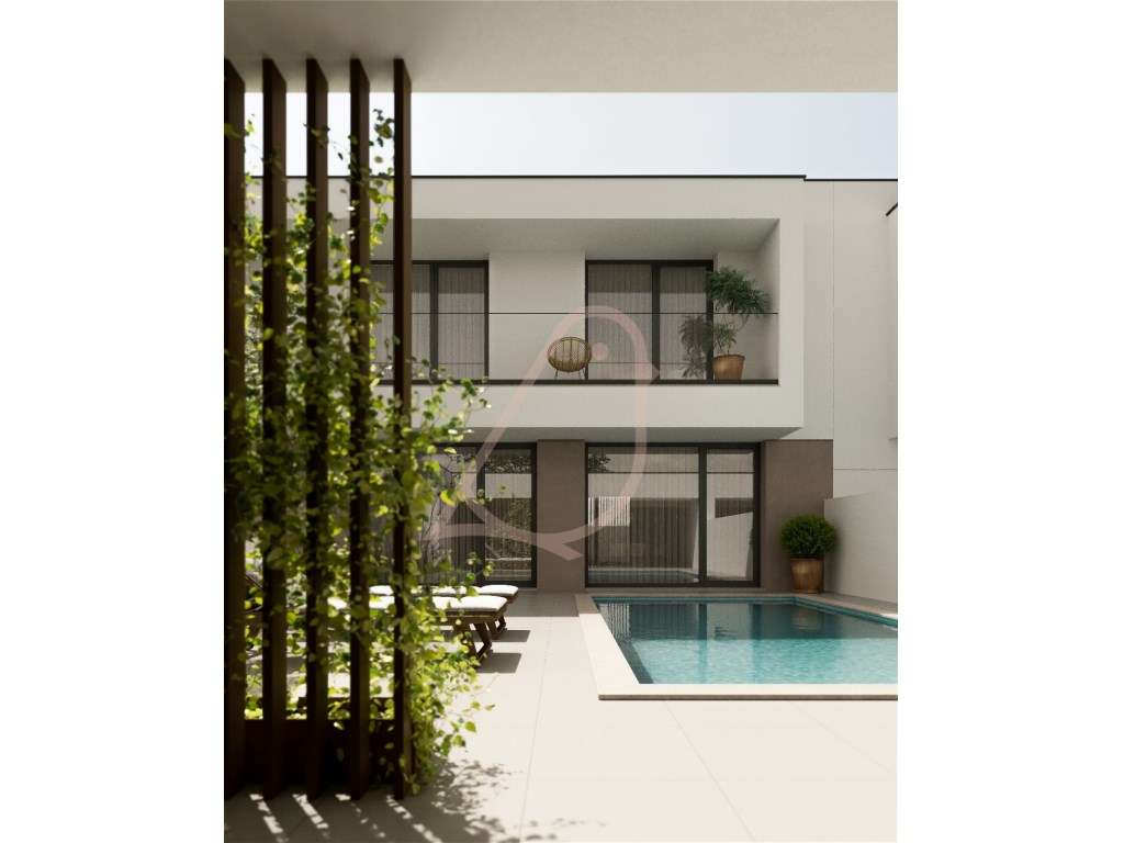 Moradia de Luxo Geminada com Piscina - Em Construção | T4 | Entronc...-24