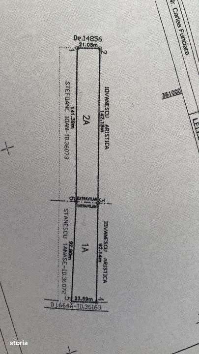 vanzare teren com. Lelesti - Imagine principală: 3/3