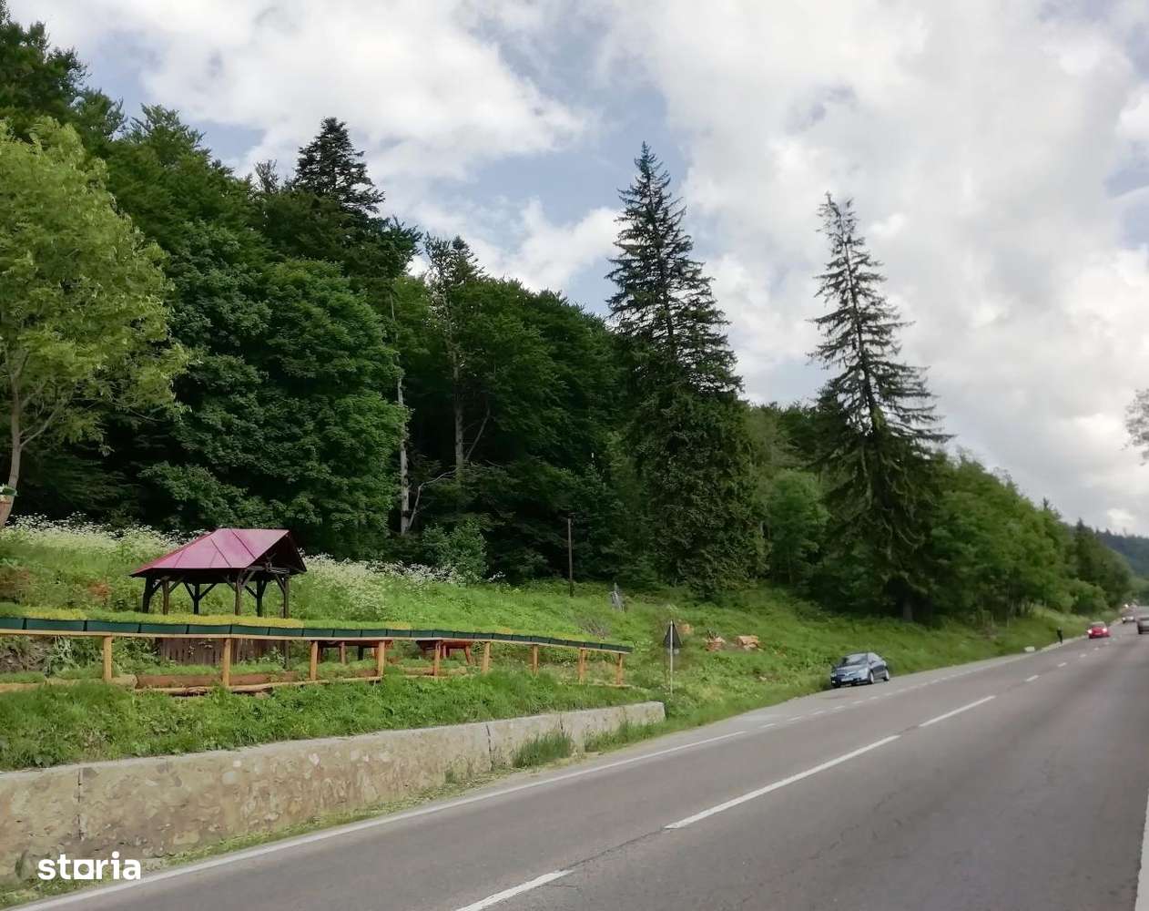 Teren Busteni, 3.999 mp, deschidere DN 1 aprox. 113 m, comision 0% - Imagine principală: 4/7