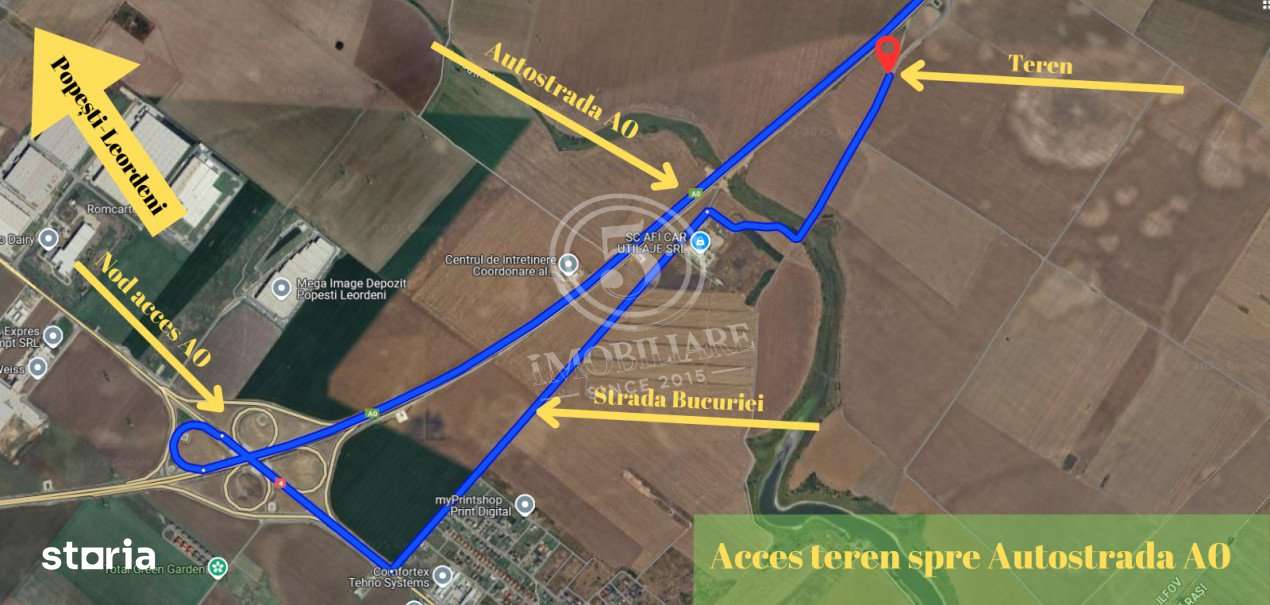 Teren 2.900 mp pentru Hale – Investitie Ideala langa Autostrada A0-4