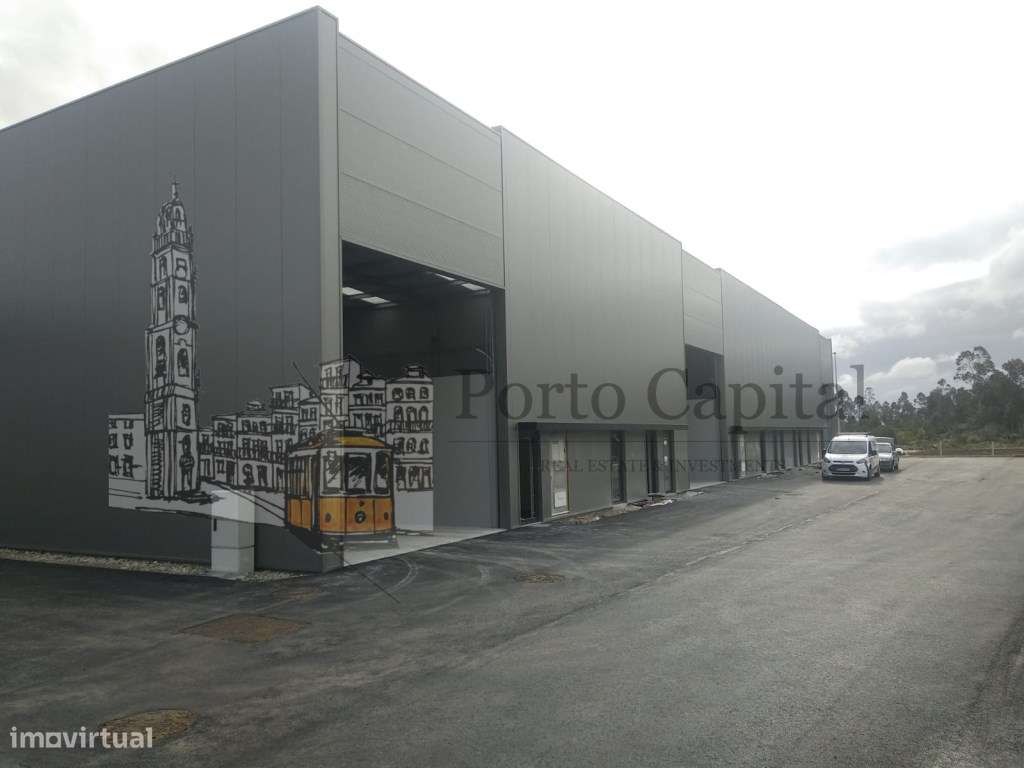 EXCELENTE ARMAZÉM NOVO PARA ARRENDAR EM MILHEIRÓS, MAIA - Grande imagem: 2/21