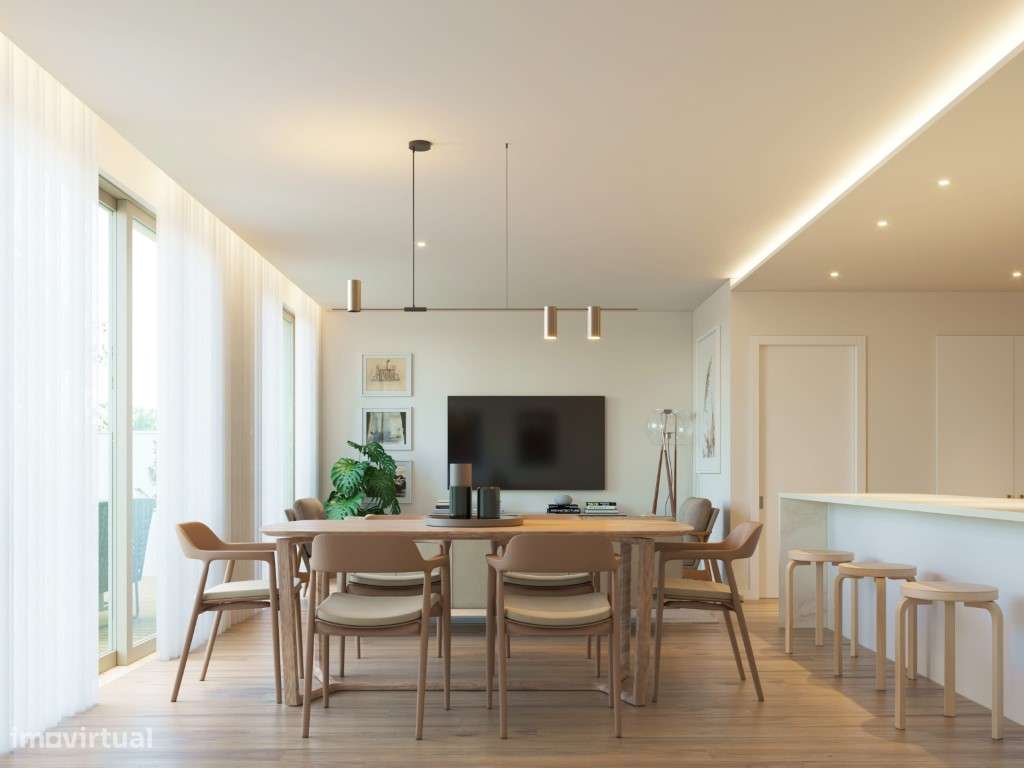 Moradia V3 Geminada com terraço e jardim, a 900 metros do mar-18