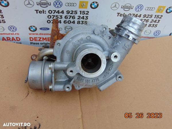 Turbina Renault 1.5 euro 6 dacia Nissan qashqai Megane 4 kadjar Pulsar Mercedes citan w246 w176 duster logan lodgy kangoo scenic juke turbosuflanta 1.5 euro 6 - 1