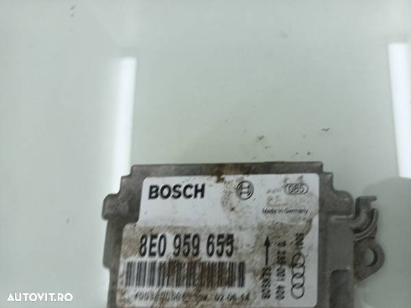 Calculator airbag Audi A4 B6 AWX 1.9 TDI 2001-2005  8E0959655 - 4