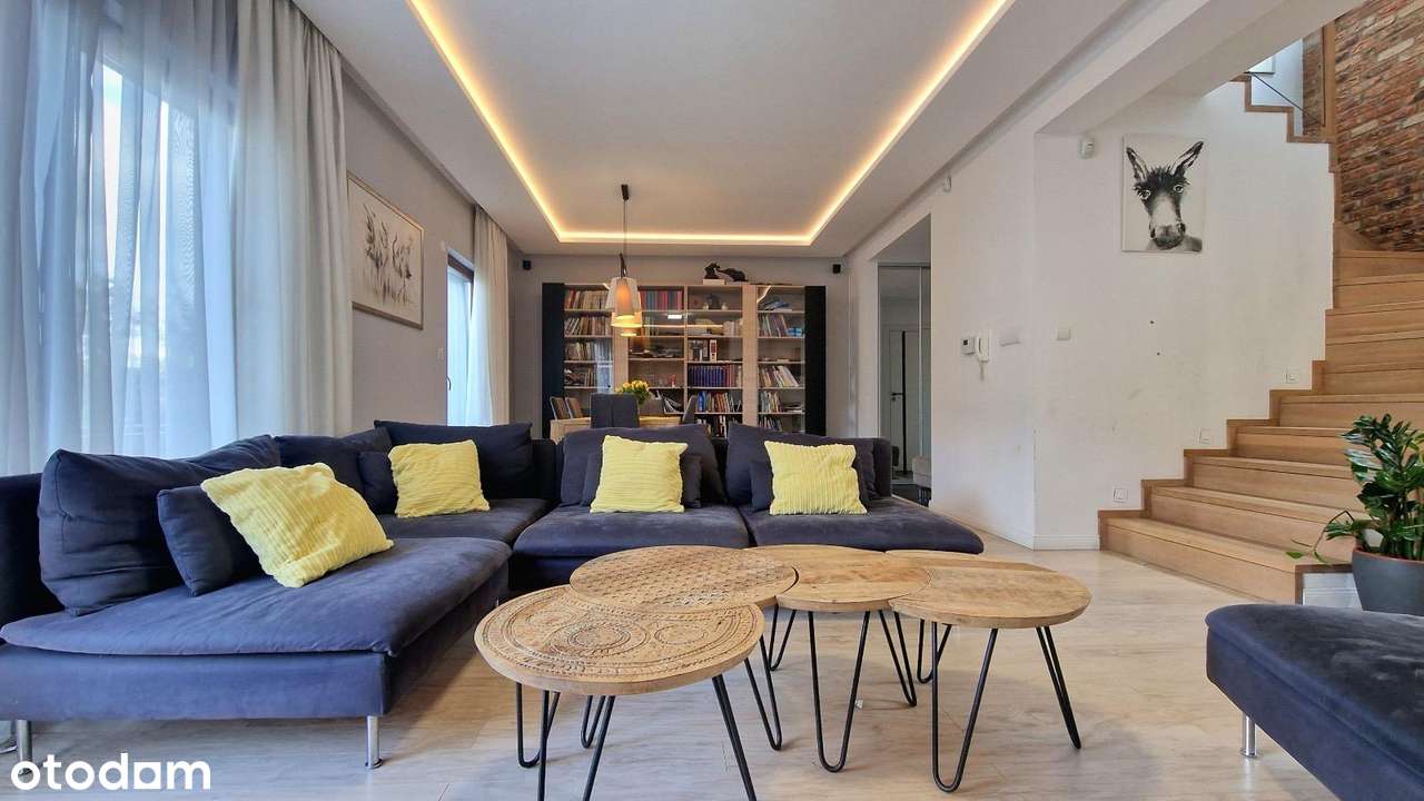 Nowoczesny dom w zabudowie bliźniaczej 135 m² Zielonki, blisko Krakowa - Pełny obrazek: 2/20