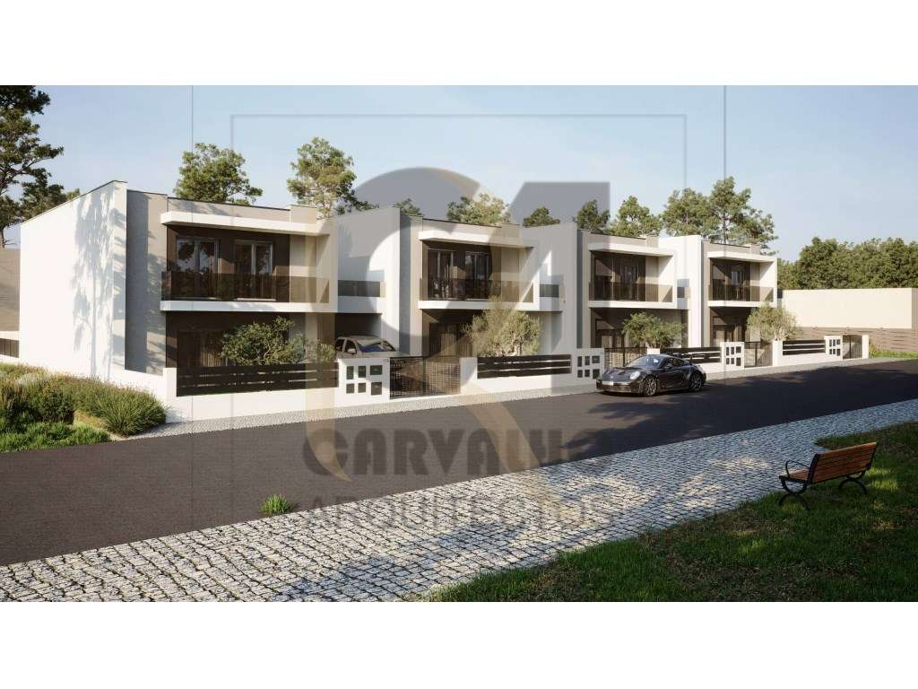 Moradia geminada nova T3 com Mezzanine, piscina e varandas na Lagoa... - Grande imagem: 4/21