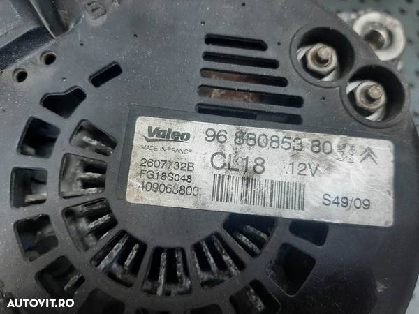 alternator 1.6 hdi 9h01 peugeot 407 citroen c5  9688085380 - 3