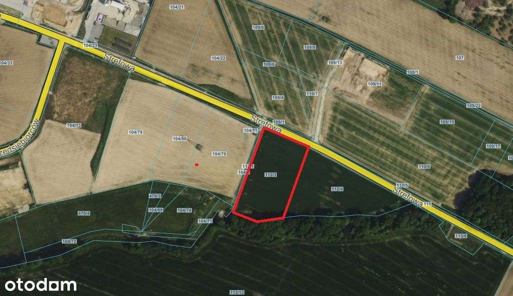 Działka pod magazyn produkcję STERFA EKONOMICZNA 1ha OKAZJA - Pełny obrazek: 4/4