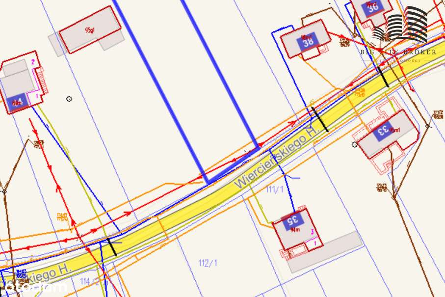 Działka pod zabudowę jednorodzinną w Nałęczowie.-1