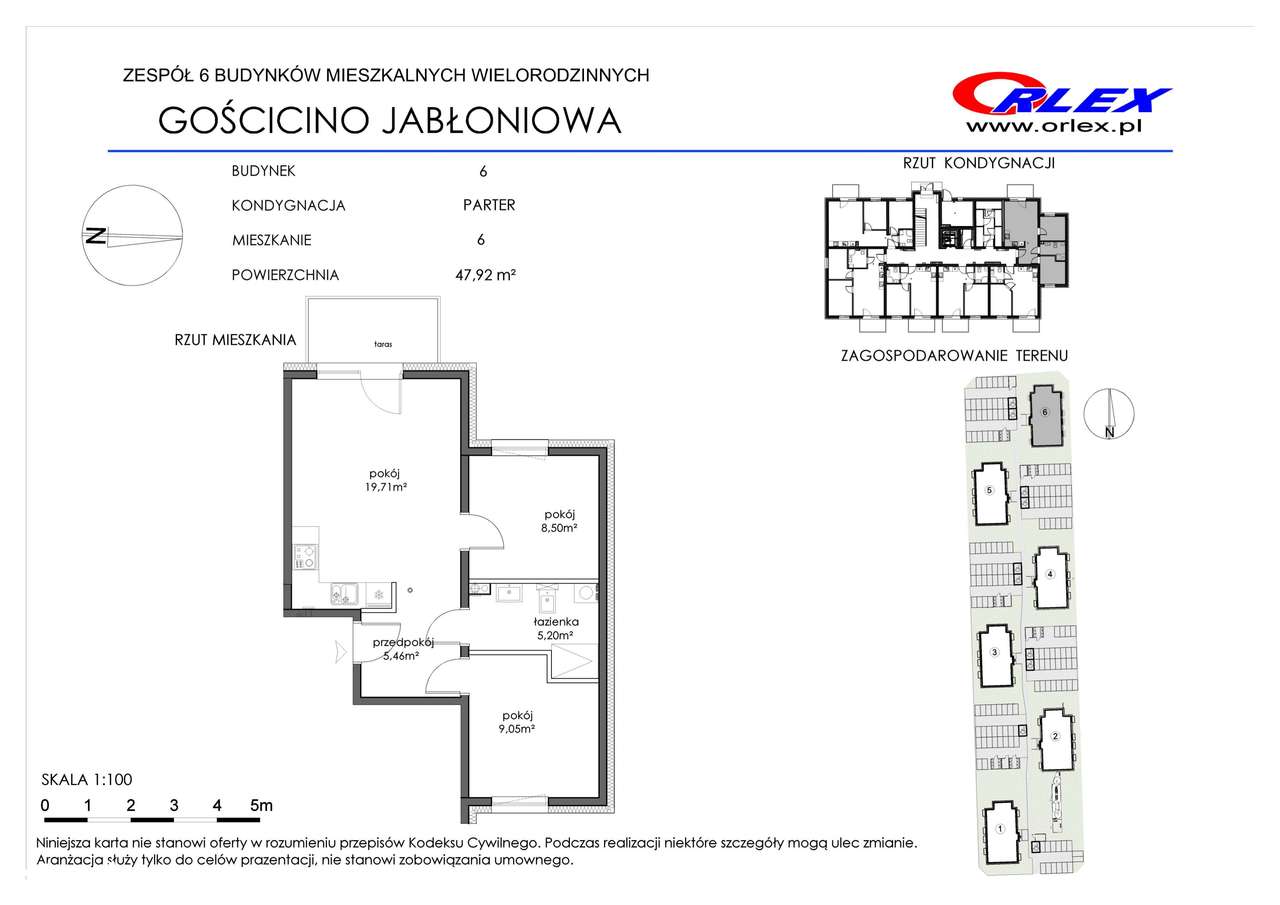 Gościcino ul. Jabłoniowa 1/6 (lokal J1_6)
