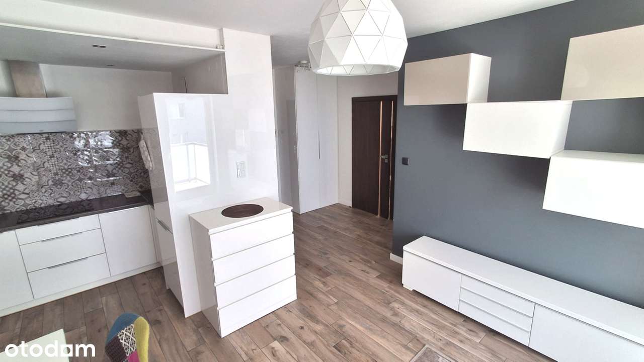 Nowoczesne 2 pokoje 42 m² z balkonem | W pełni wyposażone - Pełny obrazek: 4/11