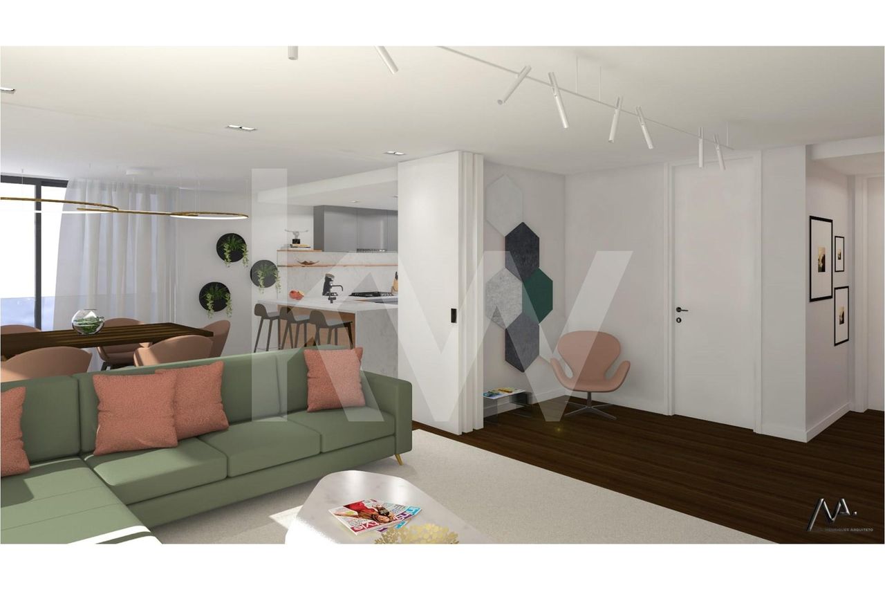 Apartamento de Luxo com Três Quartos (T3) no Lido | Ajuda | São Martin