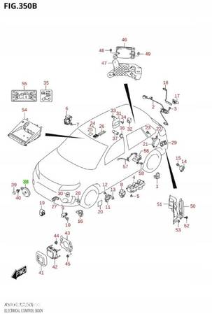 SUZUKI VITARA 2015 - KLAKSON SYGNAŁ NOWY ORGINAŁ - 3