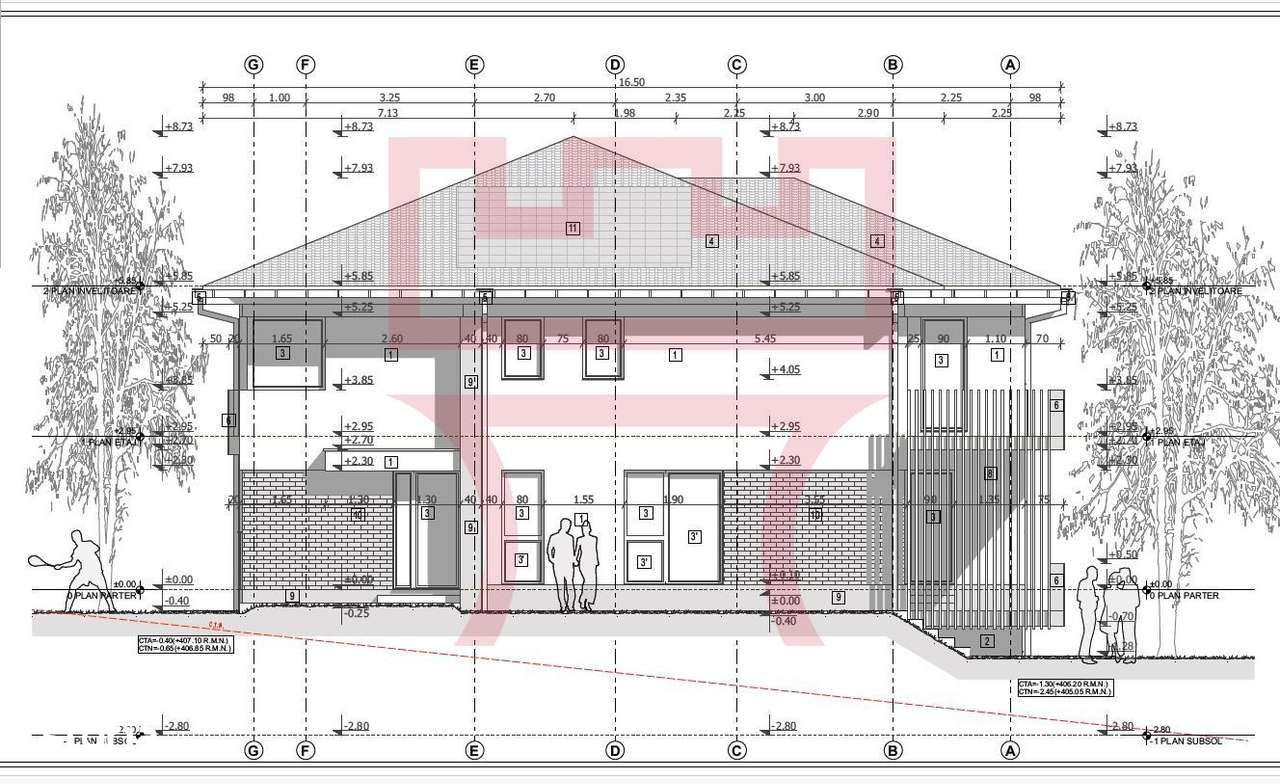 Casa duplex in constructie Dambul Rotund 207mp 350teren utili cu garaj-8