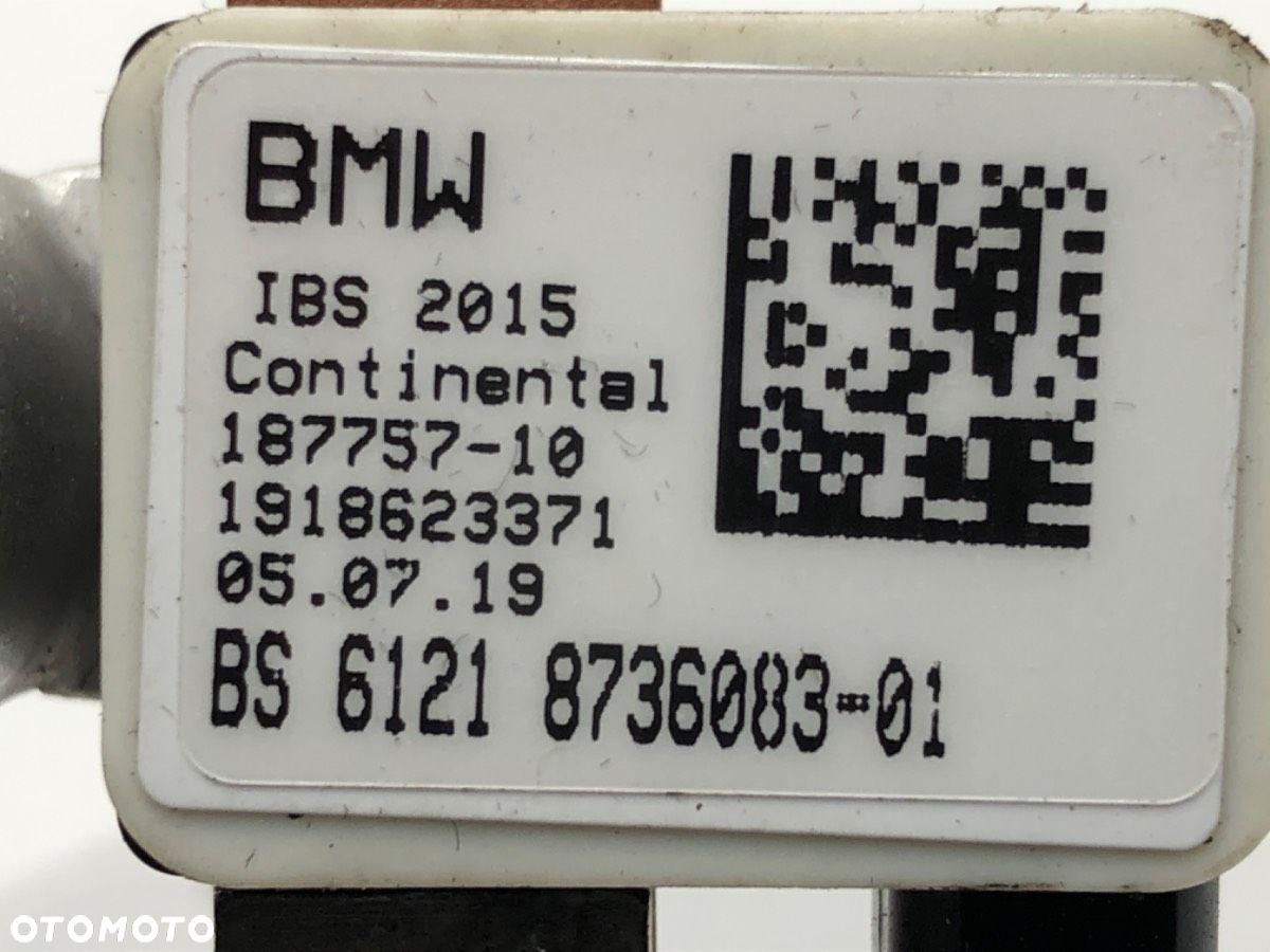 KLEMA MINUSOWA BMW X3 (G01, F97) 2017 - 2022 xDrive 20 d 140 kW [190 KM] olej napędowy 2017 - 2020 - 4