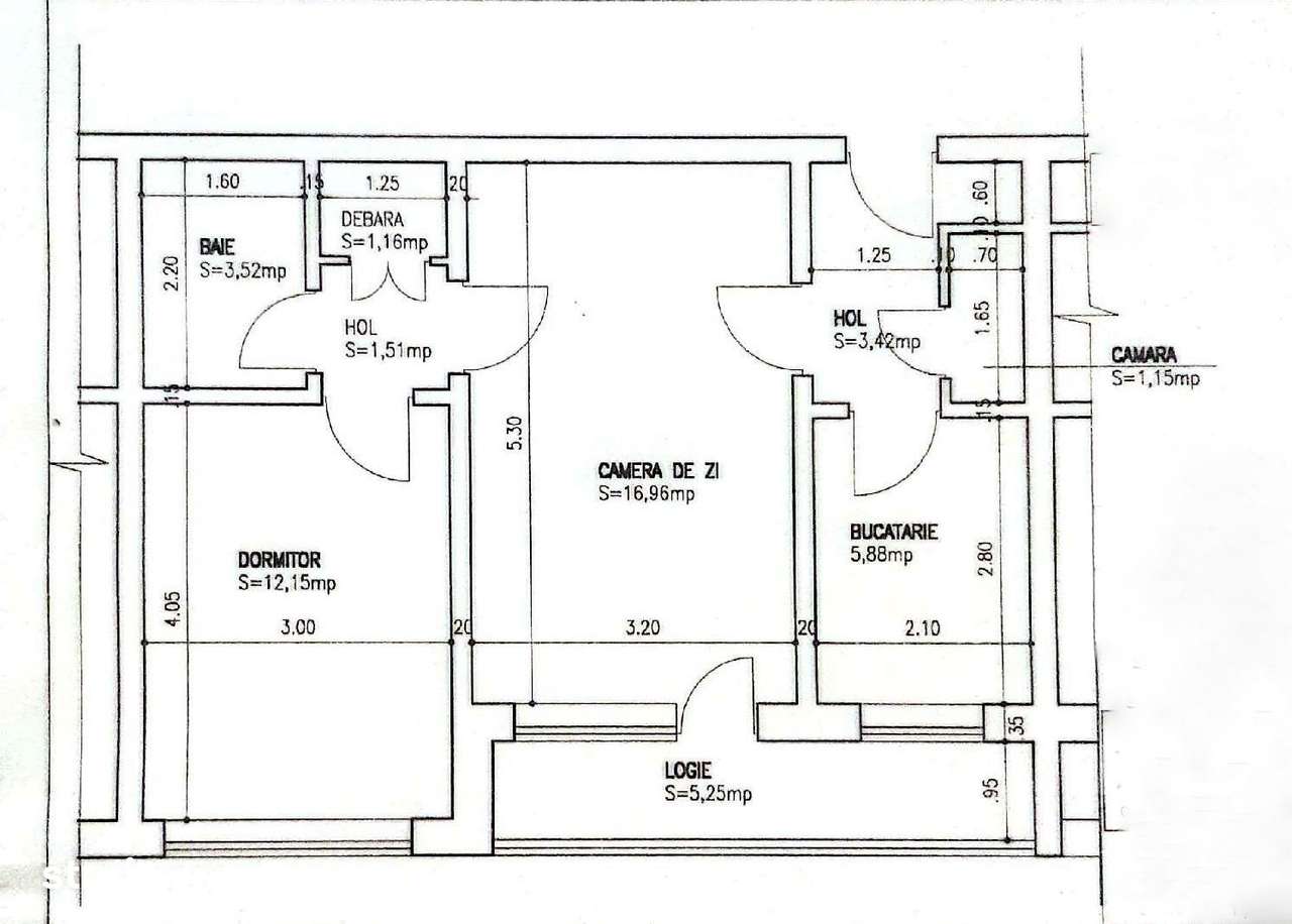 Dristor - Park Lake, Liviu Rebreanu, cu balcon si geam la baie, 51 mp-12