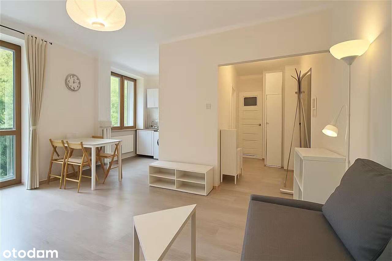 39 m² przy metrze Stare Bielany, ciche, po remoncie, zielona okolica - Pełny obrazek: 5/12