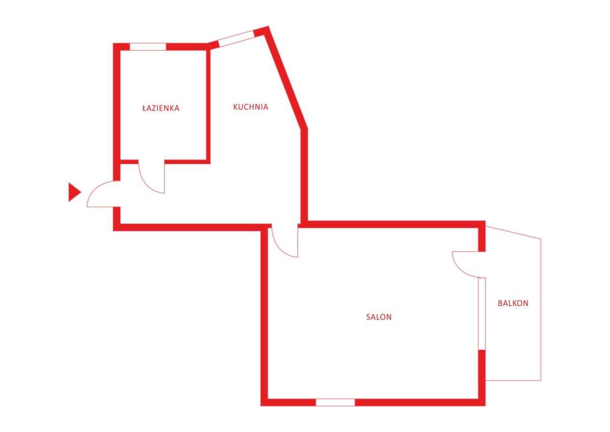 !! Mieszkanie 46,47m2!! Wilczak !! - Pełny obrazek: 4/7