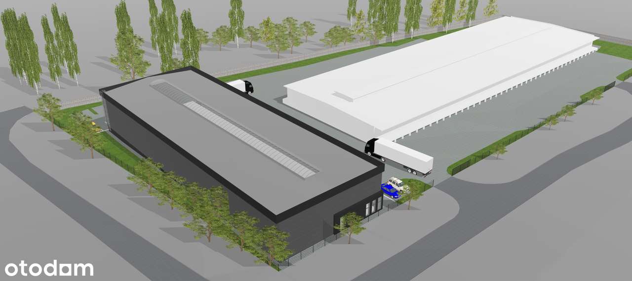 NOWA Hala do Wynajęcia Magazyn Produkcja Biuro - Pełny obrazek: 4/4