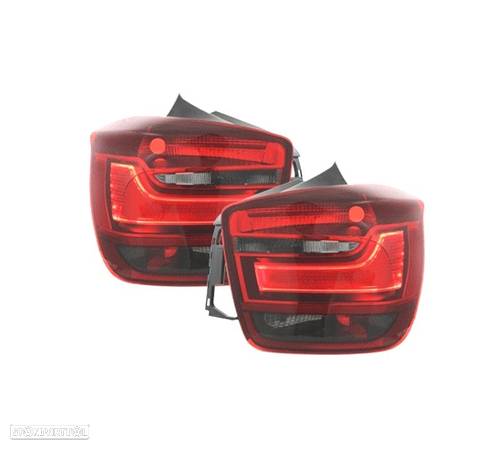 FAROLINS TRASEIROS LED PARA BMW SERIE1 F20 F21 11+ - 1