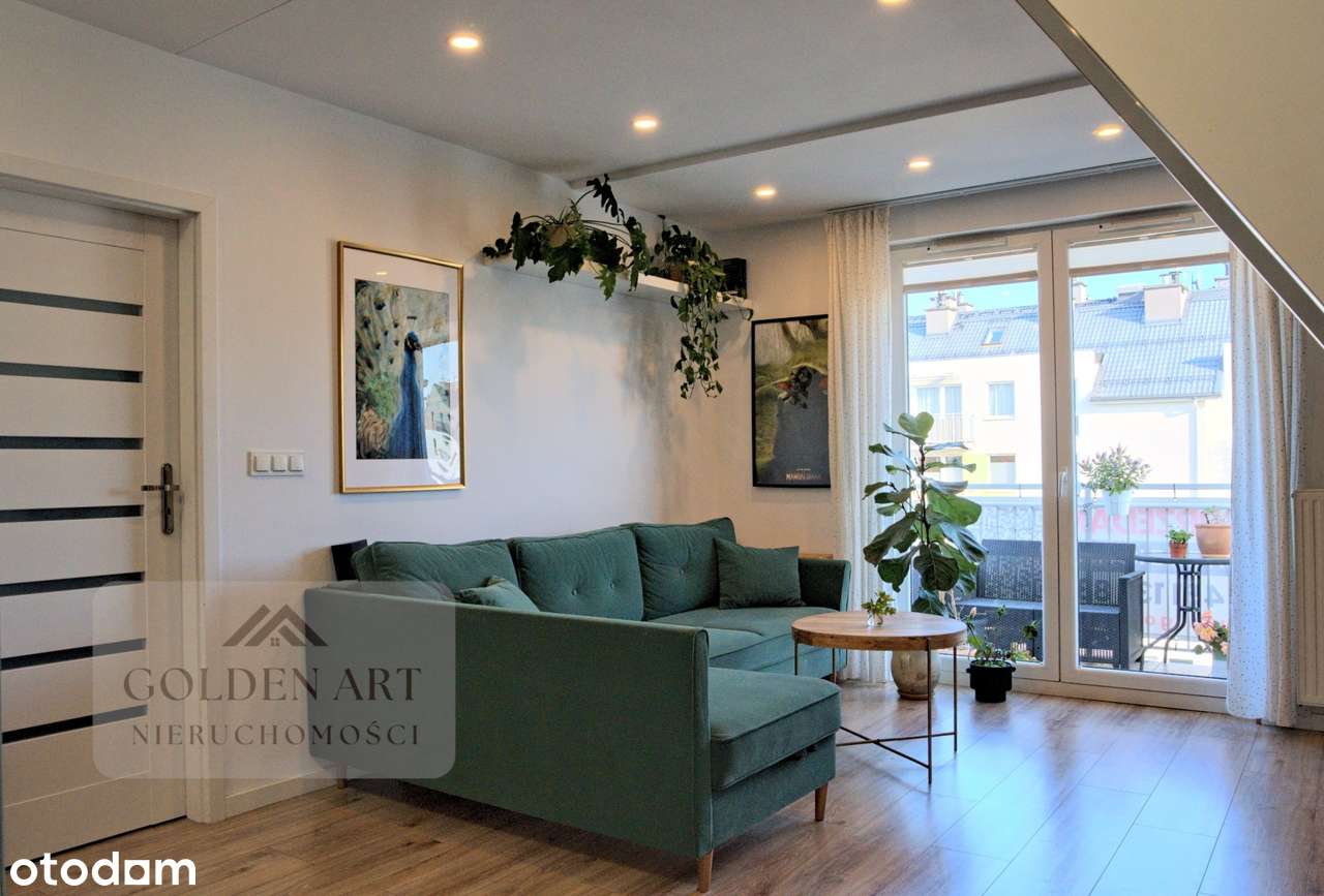 REZERWACJA - Dwupoziomowe mieszkanie 3-pokojowe w nowoczesnym wydaniu.-1