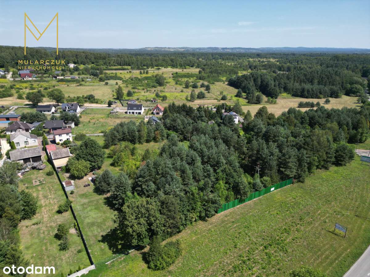 Działka Budowlana 4966 m2 blisko lasu Łęka-6