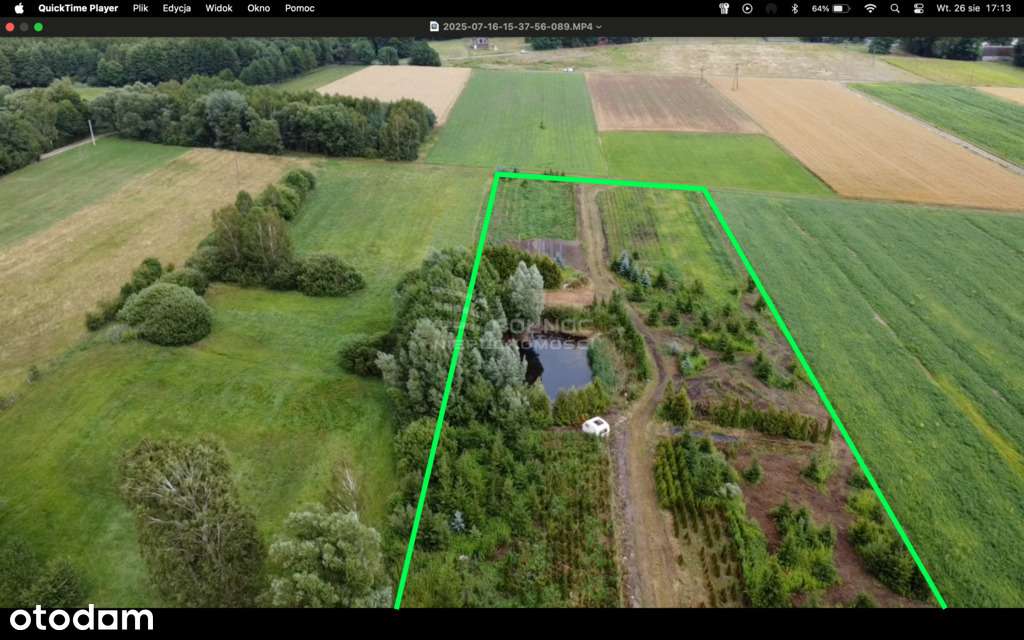 Działka rolna 2h Wujówka gm.Jadów - Pełny obrazek: 4/5